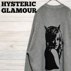 【希少XL】HYSTERIC GLAMOUR ニット カーディガン デビルガール