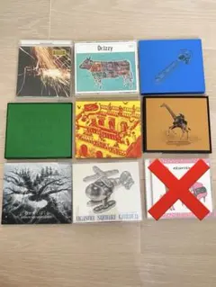 UNISON SQUARE GARDEN レコード風コースター 9種セット - メルカリ