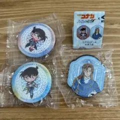 くら寿司 名探偵コナン 缶バッジ & マグネットシート2個セット