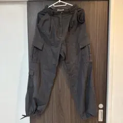 MOUSSY ダークグレー カーゴパンツ