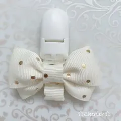 人気NO.1☆リボン名札クリップ なふだちゃん レインボーリボン☆再販
