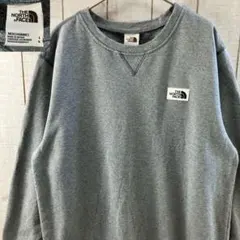THE NORTH FACE 古着　パッチ クルーネック スウェット