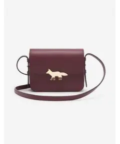 メゾンキツネ EDIEバッグ Mahogany red マホガニーレッド クロコ | Mercari