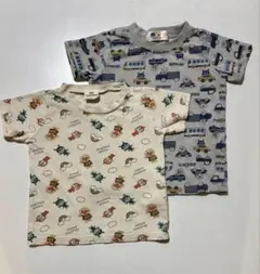 アンパンマン 半袖Tシャツ　2枚セット　90、95cm