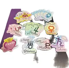 30thセーラームーン ミュージアムシール オーロラステッカー 17枚セット