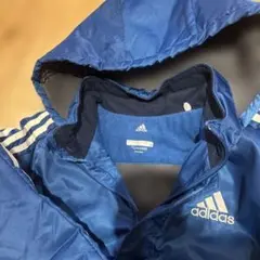 adidas ベンチコート　ネイビー