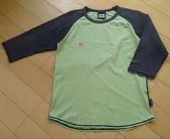R NEWBOLD umbro 七分袖カットソー 緑・ネイビー Mサイズのサムネイル