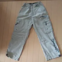 お値下げしました(^^)140センチ 男児 パンツ グレイ マジックテープ付き