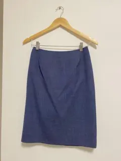 スーツスカート　紺　おしゃれ
