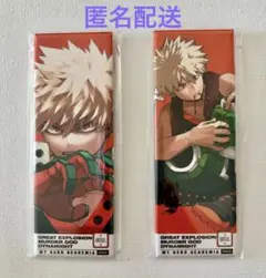 僕のヒーローアカデミア 爆豪勝己 絵札缶バッジ