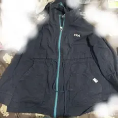 FILA ジップアップパーカー ネイビーのサムネイル