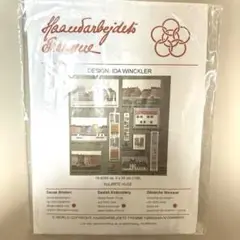 クロスステッチキット　フレメ　IDA WINCKLER 未使用品。