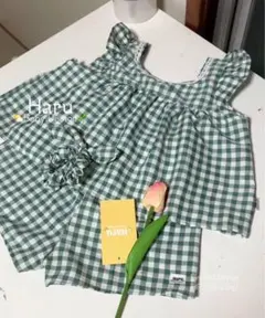 Haru デザイン［ベビー用 セットアップ（ワンピース＋ショートパンツ）