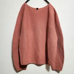 유니클로 UNIQLO 보트넥 니트 스웨터 S 가로 리브 캐주얼