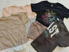 petit main ベージュ Tシャツ 5枚セット 120cm