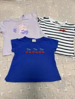 【petit main 80cm】Tシャツ3枚セット