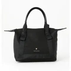 【美品】TOCCA RIBBON HANDLE ナイロンバッグ 2way 黒