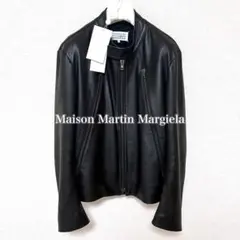 極美品/22ss/Maison Margiela/ハの字ライダース/48/黒 極美品/22ss/Maison Margiela/ハの字ライダース/48/黒 - メルカリ
