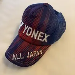 YONEX ALL JAPAN キャップ 帽子 メッシュ - メルカリ