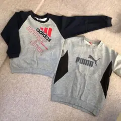 adidas&puma&NIKE トレーナー&パーカー4点セット　140、150