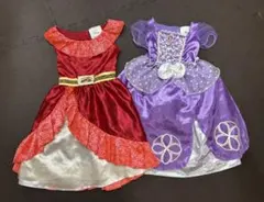 プリンセスエレナとソフィアのドレスセット