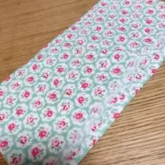 キャス・キッドソン ミントグリーン 花柄 綿生地 手芸用