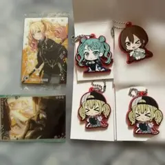 プロセカ　ラバーキーホルダー　ウエハースカード