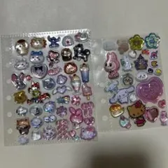 シールおすそ分け　ボンボンドロップ　うるちゅる　サンリオ　ちいかわ　ディズニー