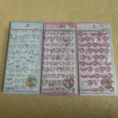 ボンボンドロップシール　mini マイメロ　キティ　シナモロール　まとめうり