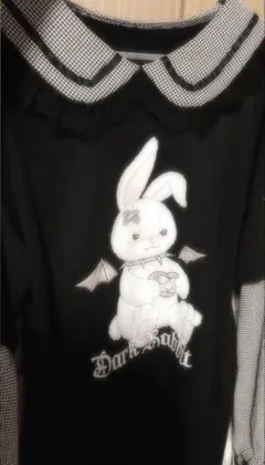 SHEIN 地雷系 ロンＴ うさぎ