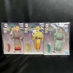 鬼滅の刃 アクスタ　漆ノ章 竈門炭治郎 煉獄杏寿郎 我妻善逸 namco