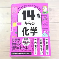 【美品】アメリカの中学生が学んでいる 14歳からの化学 新刊