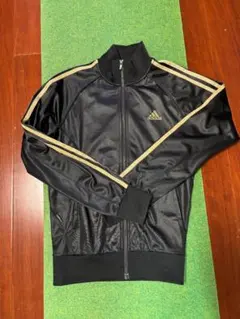 adidas アディダス トラック ジャージ ゴールドロゴ M