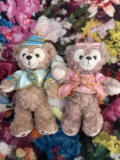 ダッフィー シェリーメイ ぬいぐるみバッジ