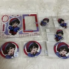サカモトデイズ まるくじ 南雲 アクリルジオラマ アクキー 缶バッジ