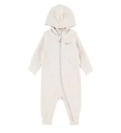 Nike フード付きロンパース グレー