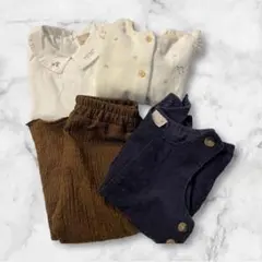 【プティマイン H&M】美品 ベビー服 まとめ売り コーデセット 70〜80