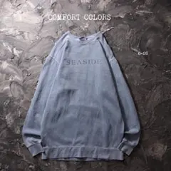 COMFORT COLORS トレーナー スウェット　SEASIDE レトロ