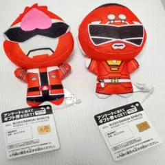 スーパー戦隊シリーズ ちびぐるみ 祝50周年 レッドレーサー ドンモモタロウ
