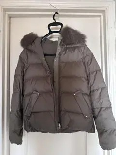 GREEN LABEL RELAXING フード付きダウンジャケット