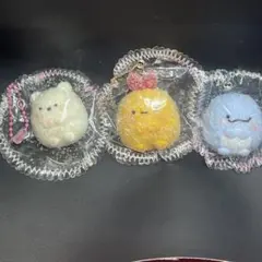 3個セット　すみっコぐらし　スクイーズ　キーホルダー