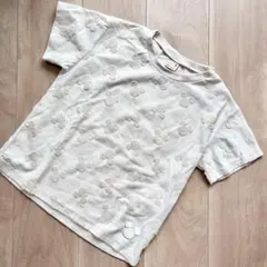 プティマイン ディズニー パイルジャガード柄Tシャツ 120のサムネイル