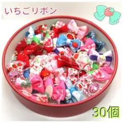 No.698 トリミングリボン(いちごリボン）