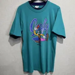 90s Disney goofy Tシャツ　USA製 ディズニー　グーフィー