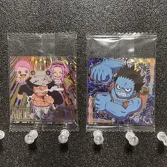 【2枚セット】 ワンピース ウエハース シール log12