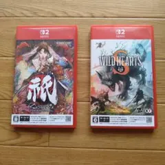 祇くにつがみ& WILD HEARTS セットNintendoSwitch2