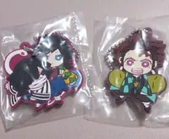鬼滅の刃 　キャラばんちょうこう 　ラバーマスコット　2点セット