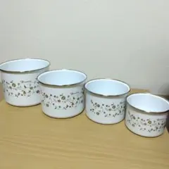 フランス製 APILCO（アピルコ）耐熱磁器 スフレ皿・ラメキン 3点セット