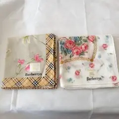 Burberrys ハンカチ 2枚セット