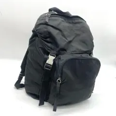✨美品✨プラダ PRADA ブラックナイロンリュックサック 大容量 白タグ✧のサムネイル